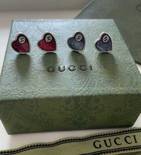 [국내배송] 구* 925실버 하트 귀걸이 (2color)