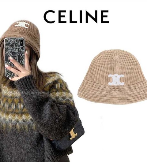 [국내배송] 셀*느 트리움페 버킷햇 (베이지)