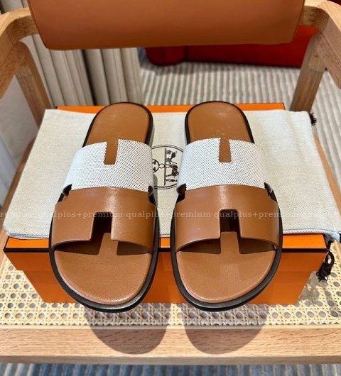 에르메스 이즈미르 샌들 슬리퍼 남성용