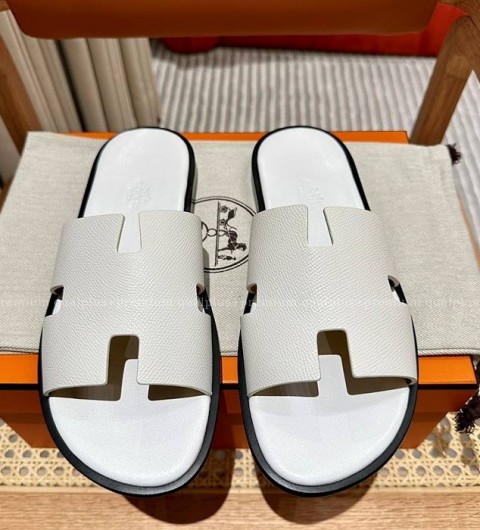 에르메스 이즈미르 샌들 슬리퍼 남성용