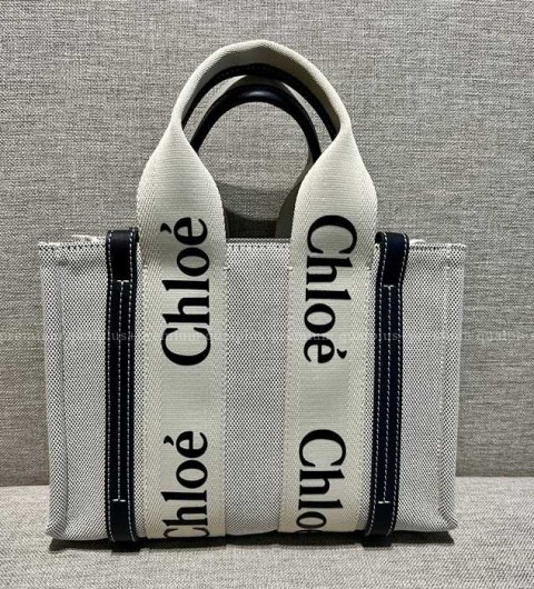 끌로에 우디 토트백 스몰