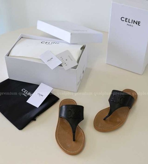 [국내배송] 셀*느 트리오페 플립플랍 조리 샌들 블랙