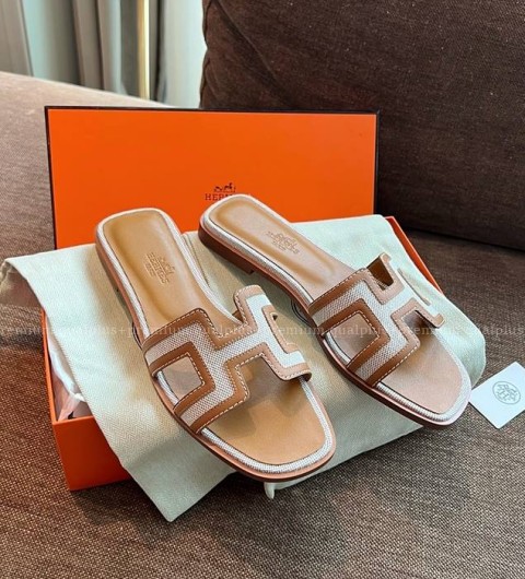 에르메스 오란 샌들 슬리퍼 여성용