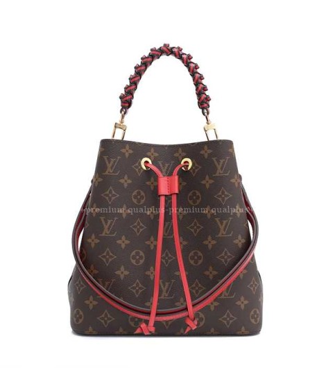 [국내배송] 루*비통 네오노에 레드스트랩