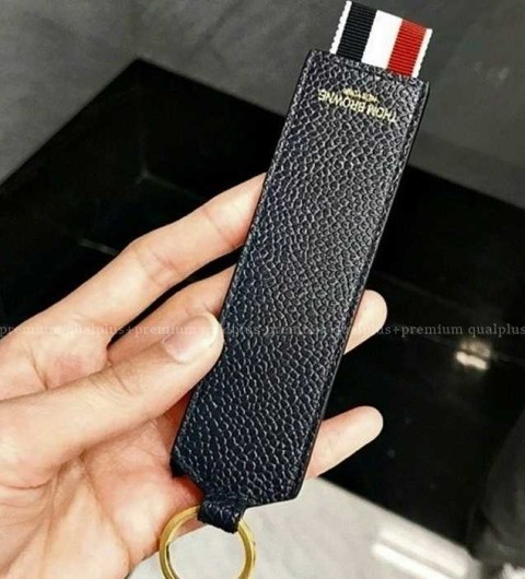 [국내배송] 톰*라운 페블 레더 더블 키링