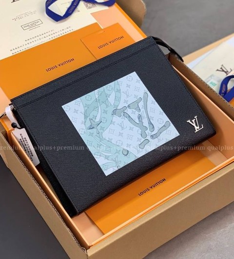 루이비통 M22763 포쉐트 보야주 클러치백 남성용 MM