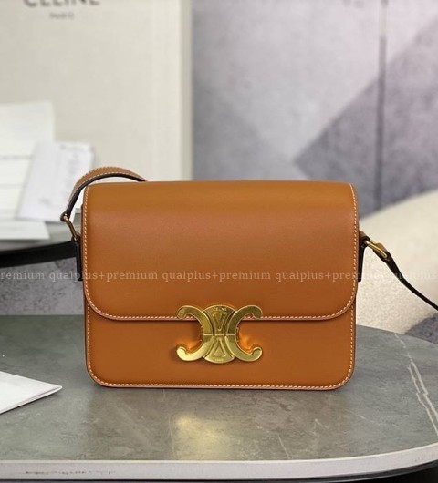 셀린느 188423 트리오페 숄더백 틴