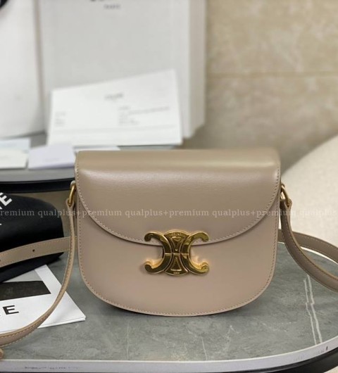 셀린느 110413 트리오페 베사체 숄더백 틴