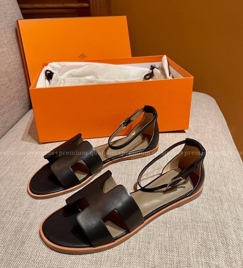 에르메스 산토리니 샌들 여성용