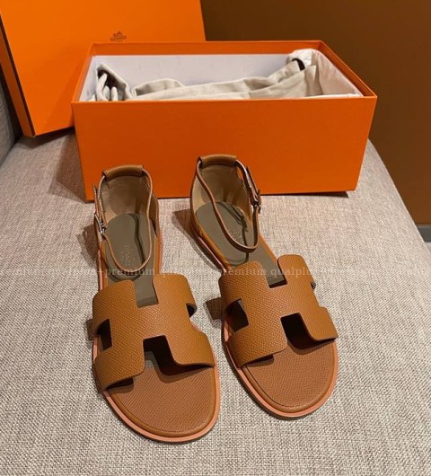 에르메스 산토리니 샌들 여성용