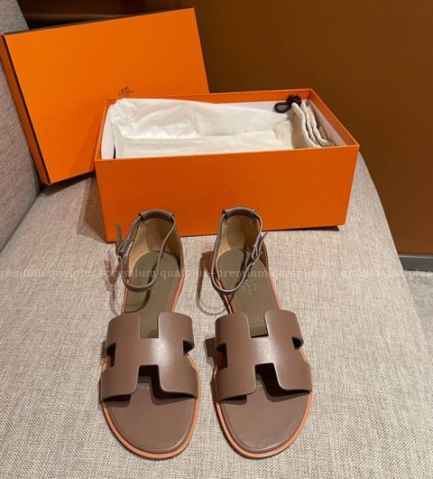 에르메스 산토리니 샌들 여성용