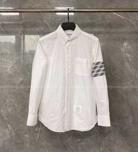 톰브라운 4-바 옥스포드 셔츠