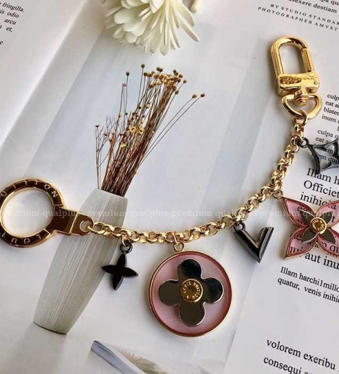 루이비통 M68460 블루밍 플라워 백 참 키홀더 키링