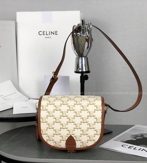 셀린느 191502 폴코 숄더백 미듐