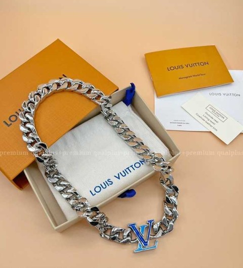 루이비통 M00907 LV 체인 목걸이 남성용