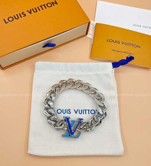 루이비통 M0919M LV 체인 팔찌 남성용