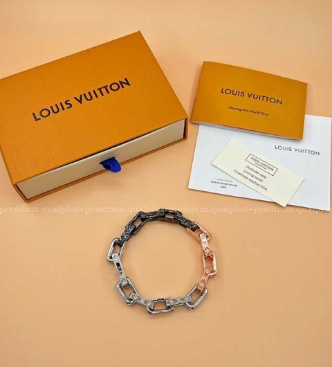 루이비통 모노그램 체인 팔찌 남성용