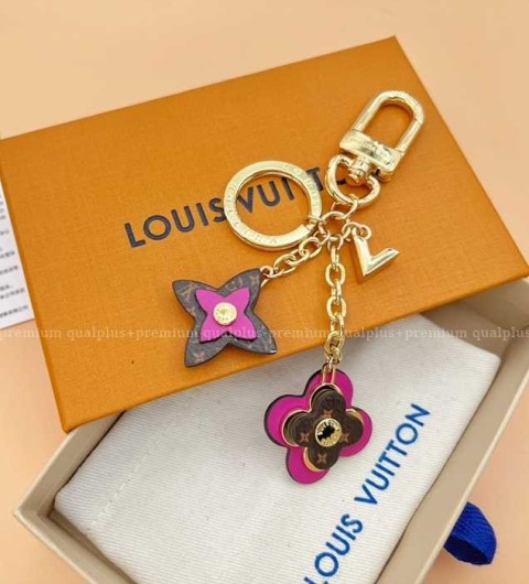 루이비통 M63084 블루밍 플라워 백참 키홀더