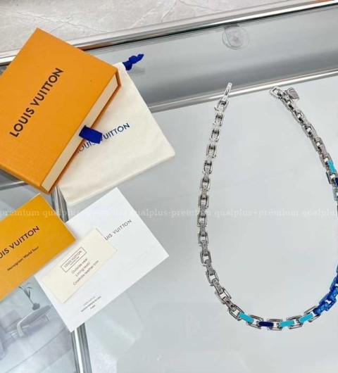 루이비통 LV x YK 파라다이스 체인 목걸이 남성용