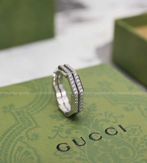 구찌 링크 투 러브 미러 반지 (2color)