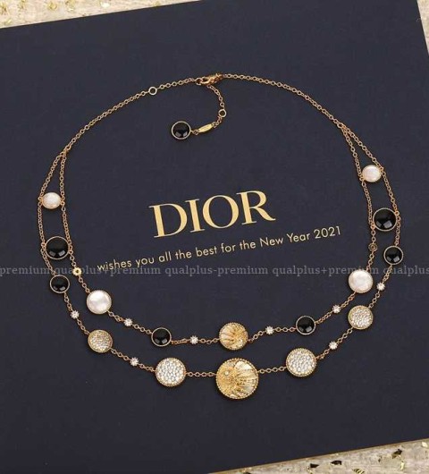 디올 로즈드방 목걸이