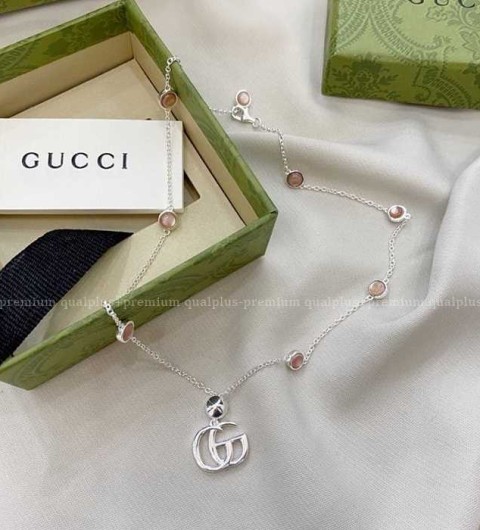 구찌 더블 G 자개 목걸이