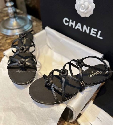 샤넬 까멜리아 샌들 여성용