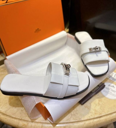 에르메스 켈리 줄리아 샌들 슬리퍼 여성용