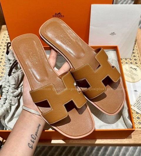 에르메스 오란 샌들 슬리퍼 여성용