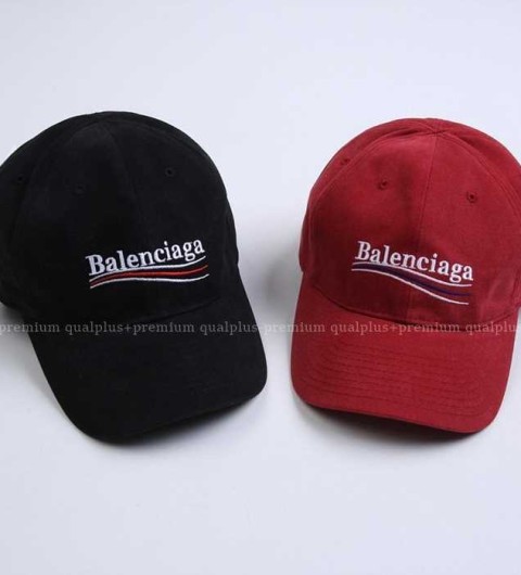 [국내배송] 발*시아가 웨이브 로고 볼캡 (2color)