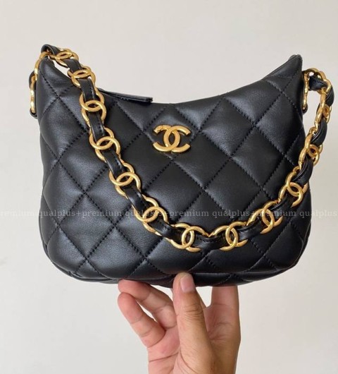 샤넬 호보 숄더백