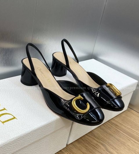 디올 C'est D*OR 슬링백 펌프스 여성용 3.5cm