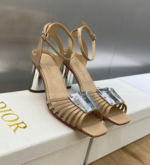 디올 La Parisienne 라 파리지엔 샌들 힐 여성용 8.5cm