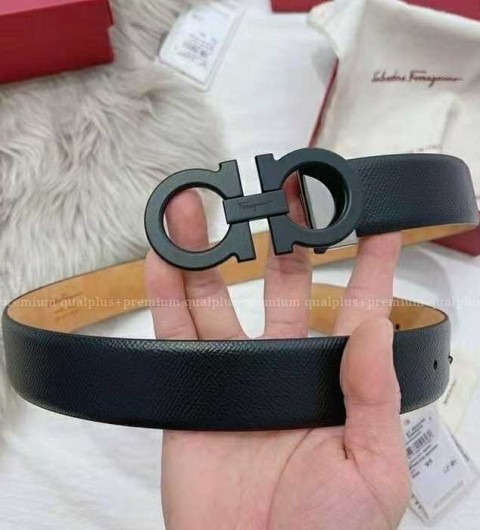 [국내배송] 페*가모 블랙간치니 벨트