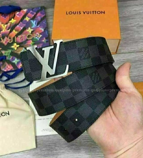 [국내배송] 루*비통 흑다미 은장바클무광 81326 벨트