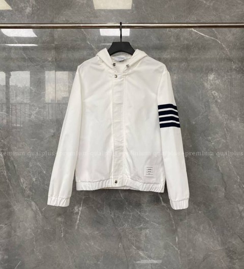 톰브라운 4-바 후드 자켓