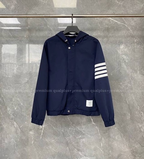 톰브라운 4-바 후드 자켓