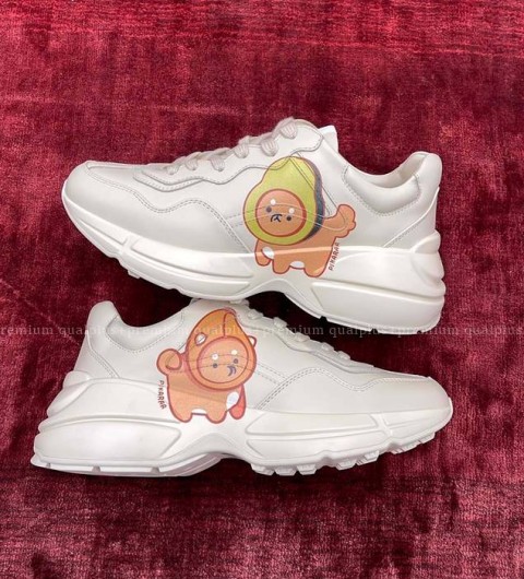 구찌 애니멀 프린트 라이톤 스니커즈 남성용