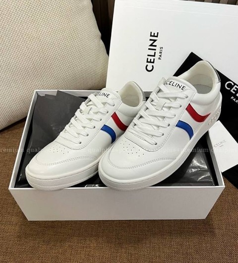 셀린느 스크레치 웨지 블록 스니커즈 여성용