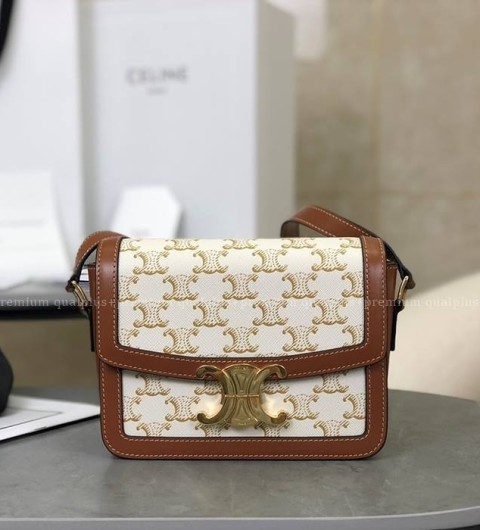 셀린느 188882 트리오페 숄더백 틴