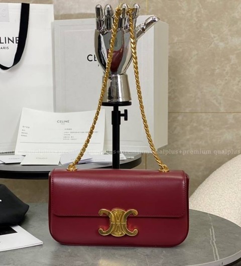 셀린느 197993 트리오페 체인 숄더백