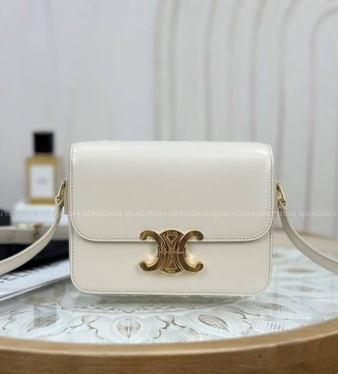 셀린느 188423 트리오페 숄더백 틴