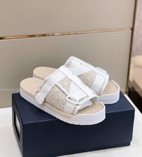 디올 알파 샌들 슬리퍼 남성용