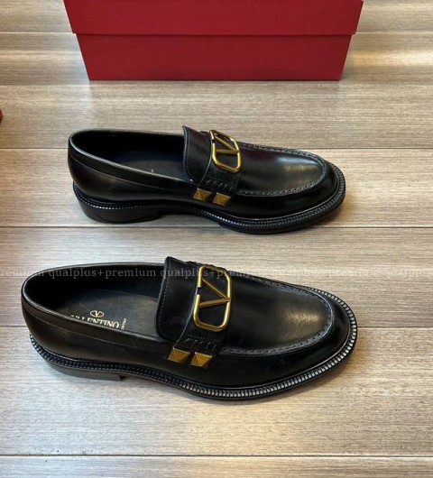 발렌티노 스터드 사인 로퍼 남성용