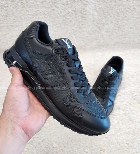 [국내배송] 루*비통 소가죽 런 어웨이 스니커즈