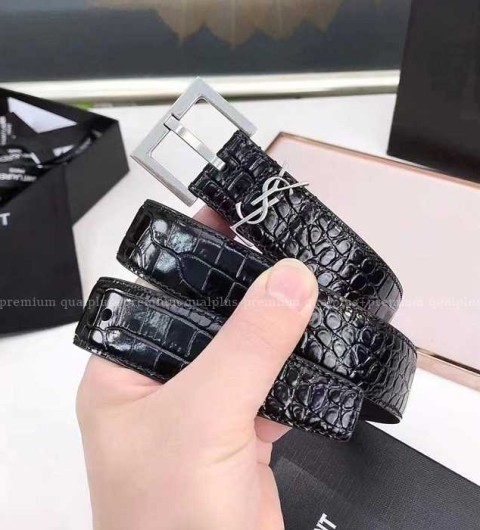 [국내배송] 입*로랑 로고 벨트