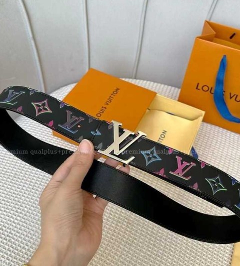 [국내배송] 루*비통 멀티 칼라 실버 벨트