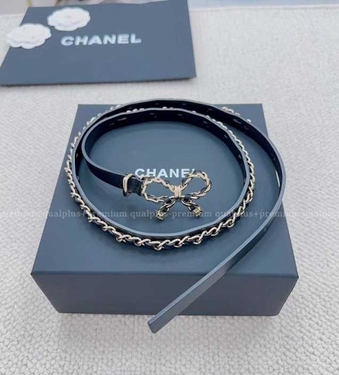 [국내배송] 샤* 리본 가죽 벨트