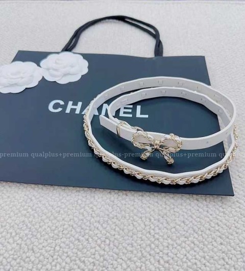 [국내배송] 샤* 리본 가죽 벨트