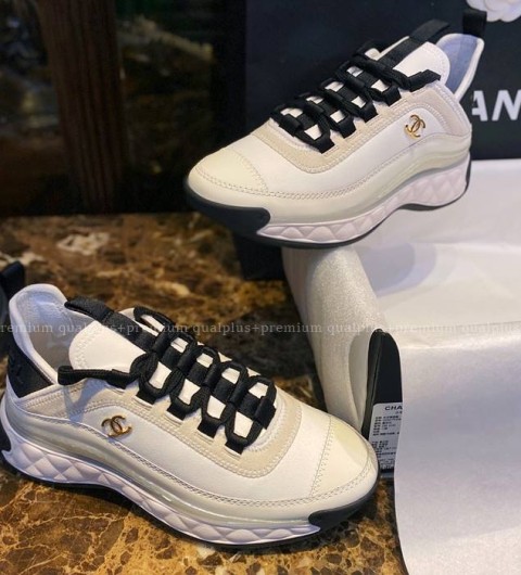 샤넬 믹스드파이버 스니커즈 여성용